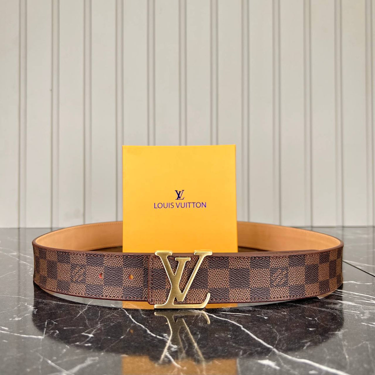 L . Leather Belt