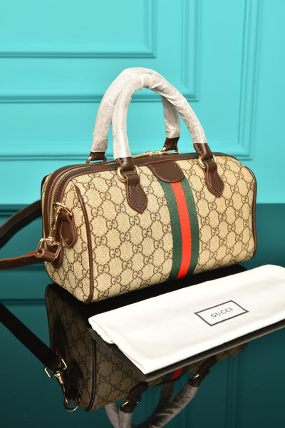 Ophidia Medium Boston Bag