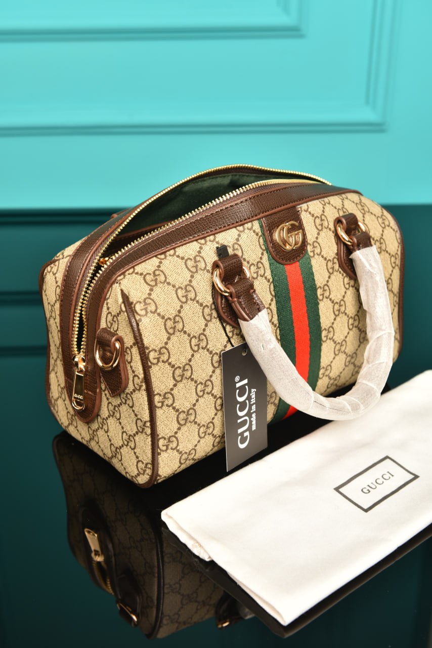 Ophidia Medium Boston Bag