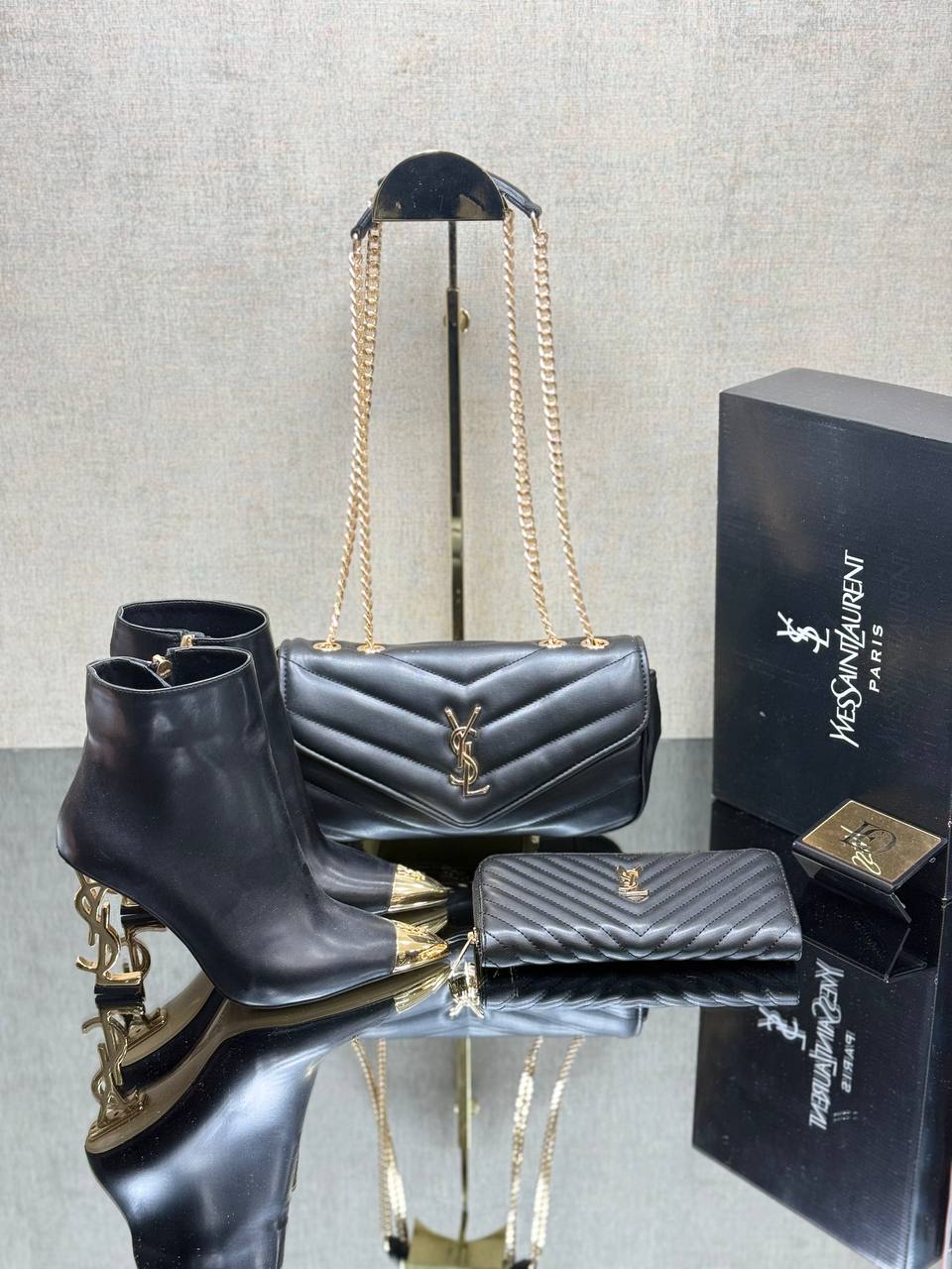 Bag and Shoes and Wallet